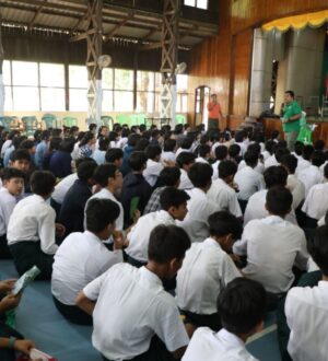 Knowledge Sharing Campaign at Basic Education High School – No. 11 Pathein
